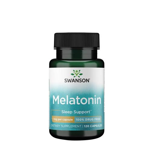 Swanson Melatonin 1 mg (120 Kapszula)