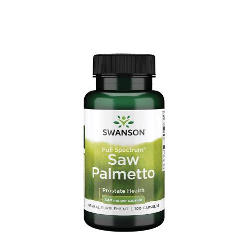 Swanson Saw Palmetto - Fűrészpálma Kivonat (100 Kapszula)