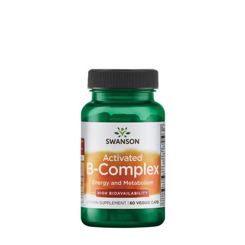 B-Vitamin Komplex kapszula - Activated B-Complex High Bioavailability (60 Veggie Kapszula)