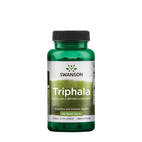 Swanson Triphala With Amla, Behada & Harada 500 mg (100 Kapszula)