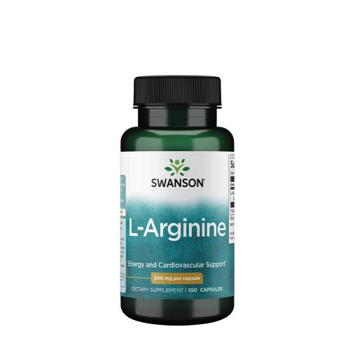 Swanson L-Arginin 500 mg (100 Kapszula)