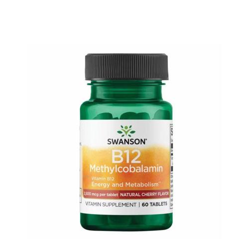 Swanson B12-vitamin Methylcobalamin (60 Tabletta)