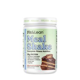   Fit & Lean Meal Shake - Étkezéshelyettesítő és Zsírégető Formula (390 g, Csokoládés Mogyoróvajas Pite)
