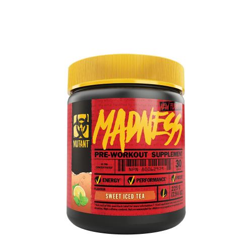 Mutant Madness - Edzés Előtti Formula (225 g, Édes Jeges Tea)