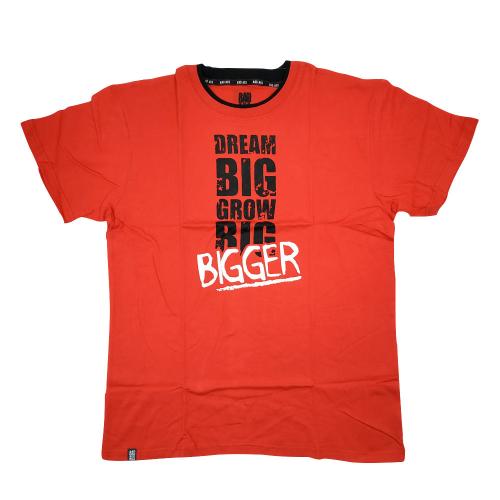 Edzős Póló - T-Shirt Double Neck Bad Ass  (XL, Fekete & Piros)