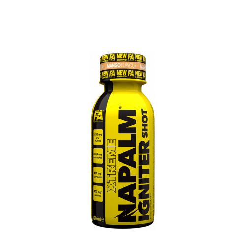 FA - Fitness Authority Xtreme Napalm Igniter Shot - Edzés Előtti Pörgető (120 ml, Mangó)