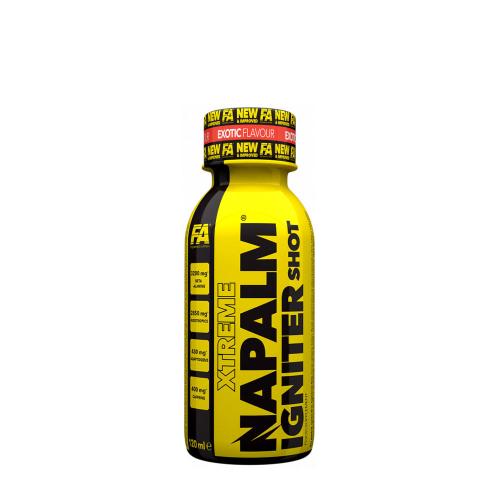 FA - Fitness Authority Xtreme Napalm Igniter Shot - Edzés Előtti Pörgető (120 ml, Exotic)