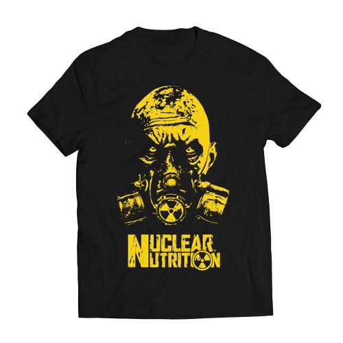 FA - Fitness Authority Edzős póló - Nuclear Nutrition T-shirt (fekete/sárga) (L, Fekete Sárga)