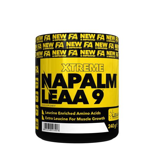 FA - Fitness Authority Napalm LEAA9 - Esszenciális Aminosavak (240 g, Szicíliai Lime)