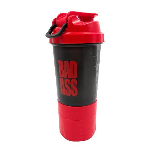 FA - Fitness Authority Bad Ass Shaker - vörös/fekete (500 ml)
