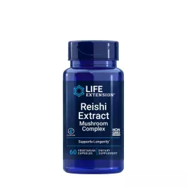  Life Extension Komplex Reishi Gomba Kivonat (60 Veg Kapszula)