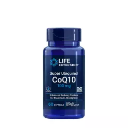   Life Extension Super Ubiquinol CoQ10 100 mg (60 Lágykapszula)