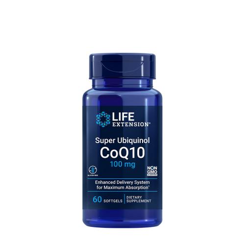Super Ubiquinol CoQ10 100 mg (60 Lágykapszula)