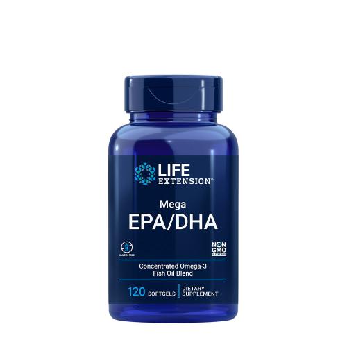 Life Extension Mega EPA/DHA Halolaj (120 Lágykapszula)