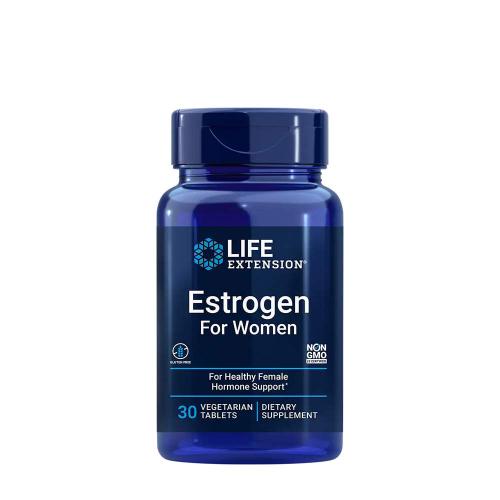 Life Extension Ösztrogén tabletta Nőknek - Estrogen For Women  (30 Veg Tabletta)