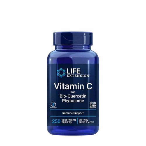 Life Extension C-vitamin tabletta Quercetinnel - Vitamin C With Bio-Quercetin Phytosome (250 Tabletta)