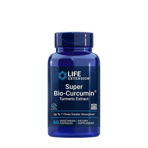 Life Extension Bio Kurkumin Kivonat 400 mg kapszula - Super Bio-Curcumin Turmeric Extract (60 Veg Kapszula)
