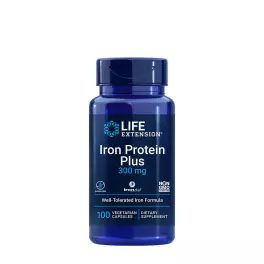   Life Extension Gyorsan Felszívódó Vas kapszula - Iron Protein Plus (100 Veg Kapszula)