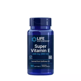   Life Extension E-vitamin (Biológiailag Jól Hasznosuló) 268 mg kapszula - Super Vitamin E (90 Lágykapszula)
