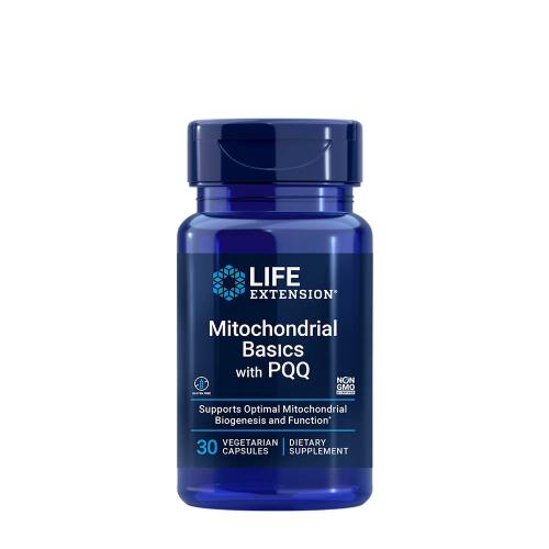 Mitokondriális Működést Támogató kapszula - Mitochondrial Basics with PQQ (30 Veg Kapszula)