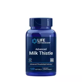   Life Extension Máriatövis kapszula - Advanced Milk Thistle (120 Lágykapszula)