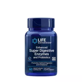   Life Extension Emésztőrendszeri Enzimek és Probiotikumok - Enhanced Super Digestive Enzymes and Probiotics (60 Veg Kapszula)