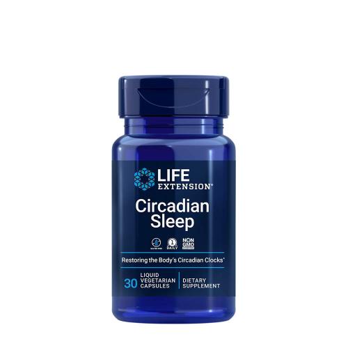 Life Extension Cirkadián Ritmus Támogató kapszula - Circadian Sleep (30 Veg Kapszula)