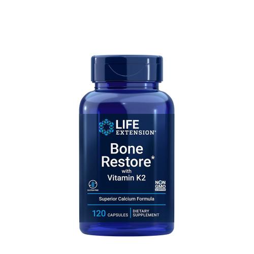 Life Extension Bone Restore with Vitamin K2 - Csontok Egészsége (120 Kapszula)
