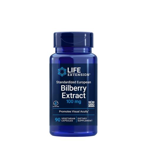 Life Extension Standardized European Bilberry Extract (90 Veg Kapszula)