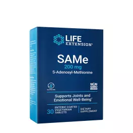   Life Extension SAMe 200 mg (S-Adenosyl-Methionine) (30 Tabletta)