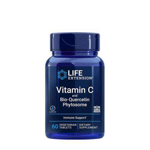 Life Extension Vitamin C and Bio-Quercetin Phytosome (60 Veg Tabletta)