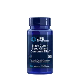   Life Extension Black Cumin Seed Oil and Curcumin Elite™ (60 Lágykapszula)
