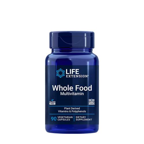 Life Extension Whole Food Multivitamin - Teljes Értékű Multivitamin (90 Veg Kapszula)