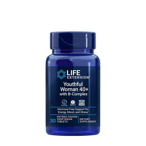 Life Extension Youthful Woman 40+ with B-Complex (30 Veg Tabletta)