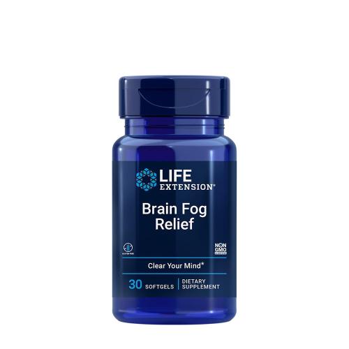 Life Extension Brain Fog Relief - Mentális fókusz fokozó (30 Lágykapszula)