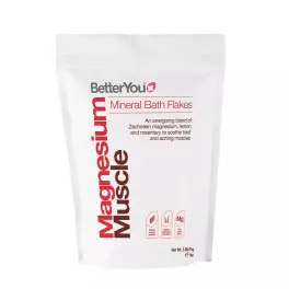   BetterYou Izomregeneráló Magnéziumos Fürdősó - Magnesium Muscle Bath Flakes (1 kg)