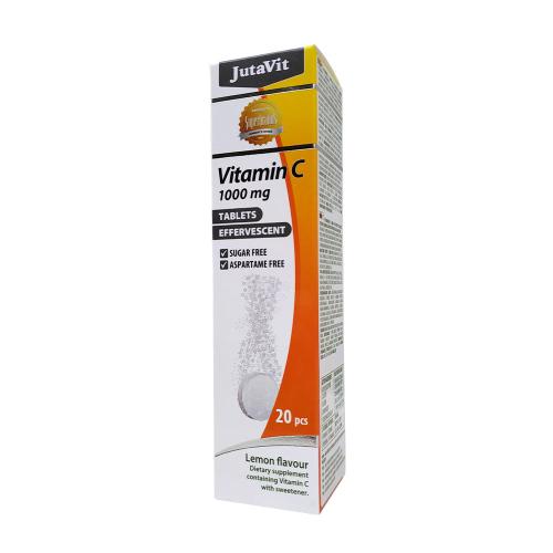 JutaVit C-vitamin 1000 mg pezsgőtabletta (20 Pezsgőtabletta, Citrom)