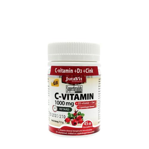 C-vitamin 1000 mg + D3 + Cink (45 Tabletta)