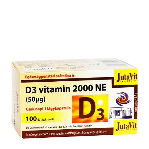 JutaVit D-vitamin 2000 NE (50 mcg) (100 Lágykapszula)
