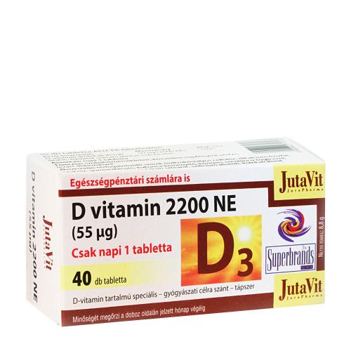 JutaVit D-vitamin 2200 NE (55 mcg) (40 Tabletta)