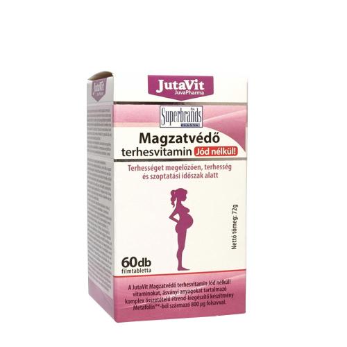 JutaVit Magzatvédő Terhesvitamin Jód Nélkül (60 Tabletta)