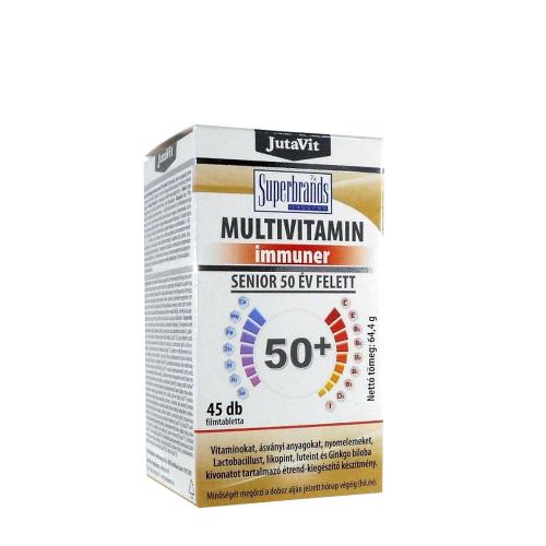 JutaVit Multivitamin Immuner tabletta 50 Év Felettieknek  (45 Tabletta)
