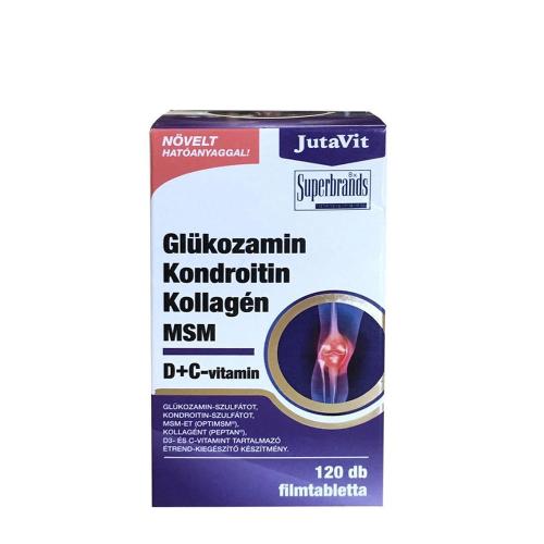 JutaVit Glükozamin Kollagén MSM D+C-vitamin (120 Tabletta)