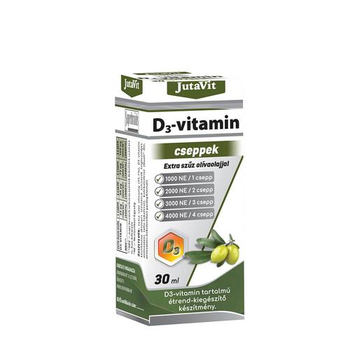 JutaVit D3-vitamin cseppek extra szűz olivaolajjal (30 ml)