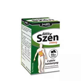 JutaVit Aktív Szén (50 Tabletta)