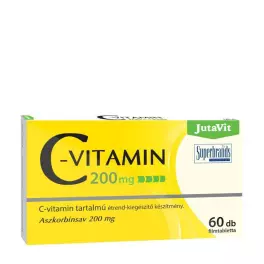 JutaVit C-vitamin 200mg (60 Tabletta)