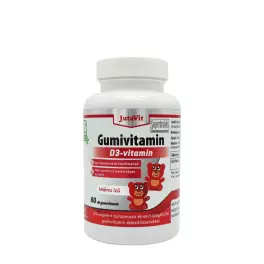 JutaVit D3-Vitamin Gumivitamin (60 Gumicukor, Málna)