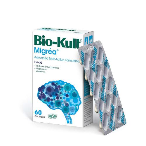 Bio-Kult Migréa - Multifunkciós, Élő Baktériumtörzsű készítmény (60 Kapszula)