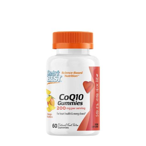 Doctor's Best CoQ10 100 mg gumicukor (60 Gumicukor, Mangó)