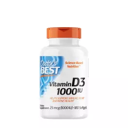Doctor's Best D-vitamin 1000 NE (180 Lágykapszula)